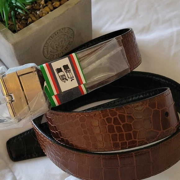 MEN'S REVERSIBLE BELT - Picture 4 of 6